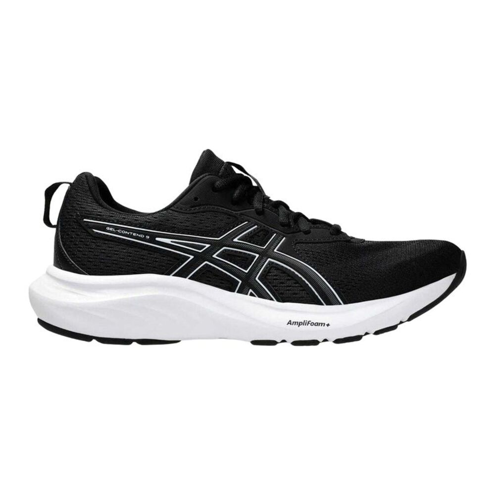 Asics Womens/Ladies Contend 9 Shoes / Black/White